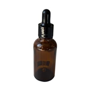 Amber Bottle 1 oz w/Dropper