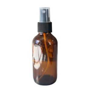 Amber Bottle 4 oz W/sprayer