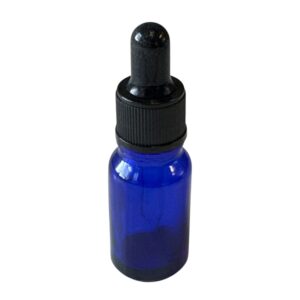 Blue Cobalt Glass Dropper Bottle 10 ml