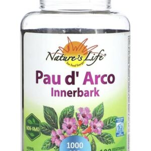 Nature's Life Pau D Arco Innerbark 1000 mg 100 Vcaps