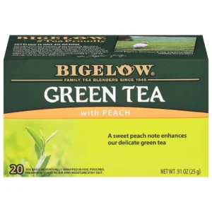 Bigelow Tea Green with Peach 20 Bags